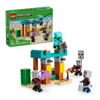 LEGO Minecraft A Patrulha De Illagers No Deserto 21267 na Amazon