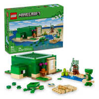 LEGO Set Minecraft 21254 A Casa De Praia Tartaruga 234 Peças na Amazon