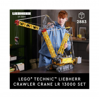 LEGO Set Technic 42146 Guindaste De Lagartas Liebherr LR 13000 2883 Peças na Amazon