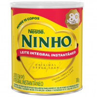 Leite Pó Instantâneo Integral Ninho Lata 380g na Amazon