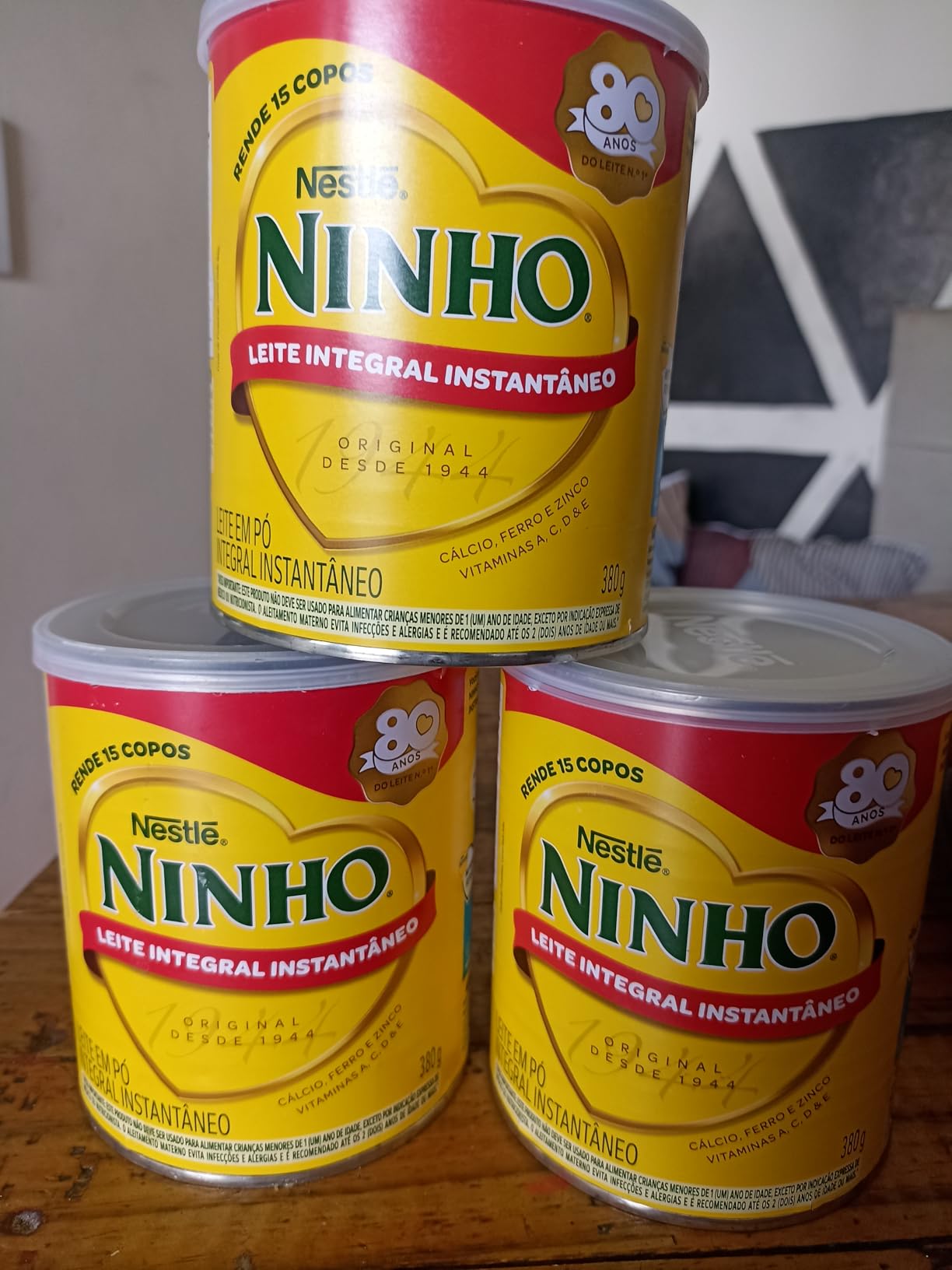 Leite Pó Instantâneo Integral Ninho Lata 380g na Amazon