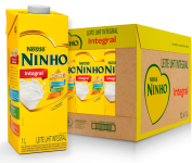 Leite UHT Integral Ninho Vit 1L – 12 Unidades na Amazon