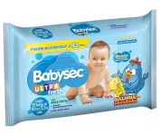 Lenço Umedecido Babysec Galinha Pintadinha 92 Lenços na Amazon