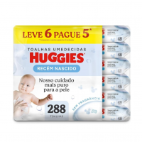 Lenço Umedecido Huggies Pure Care L6P5 - 288 Lenços, Huggies, Amarelo, Pacote De 288 na Amazon