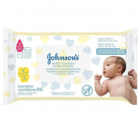 Lenço Umedecido Recém Nascido Sem Fragrância - Johnson's - 96 Unidades na Amazon