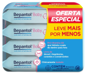 Lenços Umedecidos Hipoalergênicos – Bepantol Baby – Kit com 192 unidades na Amazon