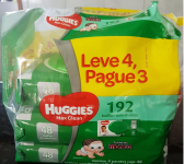 Lenços Umedecidos Huggies Max Clean – 288 lenços na Amazon