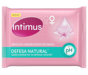 Lenços Umedecidos Intimus, Com Perfume, 16 unidades na Amazon