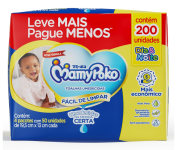 Lenços Umedecidos MamyPoko Dia&Noite 200 Unidades na Amazon