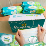 Lenços Umedecidos Pampers Aroma de Aloe Vera 48 Unidades na Amazon