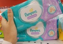 Lenços Umedecidos Pampers Aroma de Lavanda 48 Unidades na Amazon