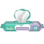 Lenços Umedecidos Pampers Aroma de Lavanda – 48 Unidades na Amazon