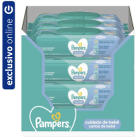 Lenços Umedecidos Pampers Cheirinho De Bebê 12 Pacotes Com 48 Lenços Cada na Panvel Farmácias