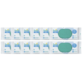 Lenços Umedecidos Pampers Higiene Completa - 12 Pacotes na Extra