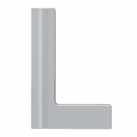 Letra Residencial - L - Prata - 60mm na Amazon