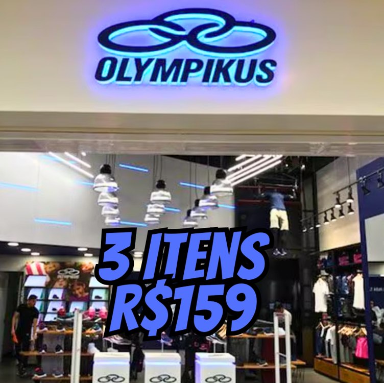 Leve 3 Itens Olympikus por R$159,00 na Olympikus