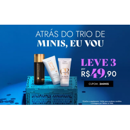Leve 3 Produtos da Seleção por R$49.90 na Beleza na Web