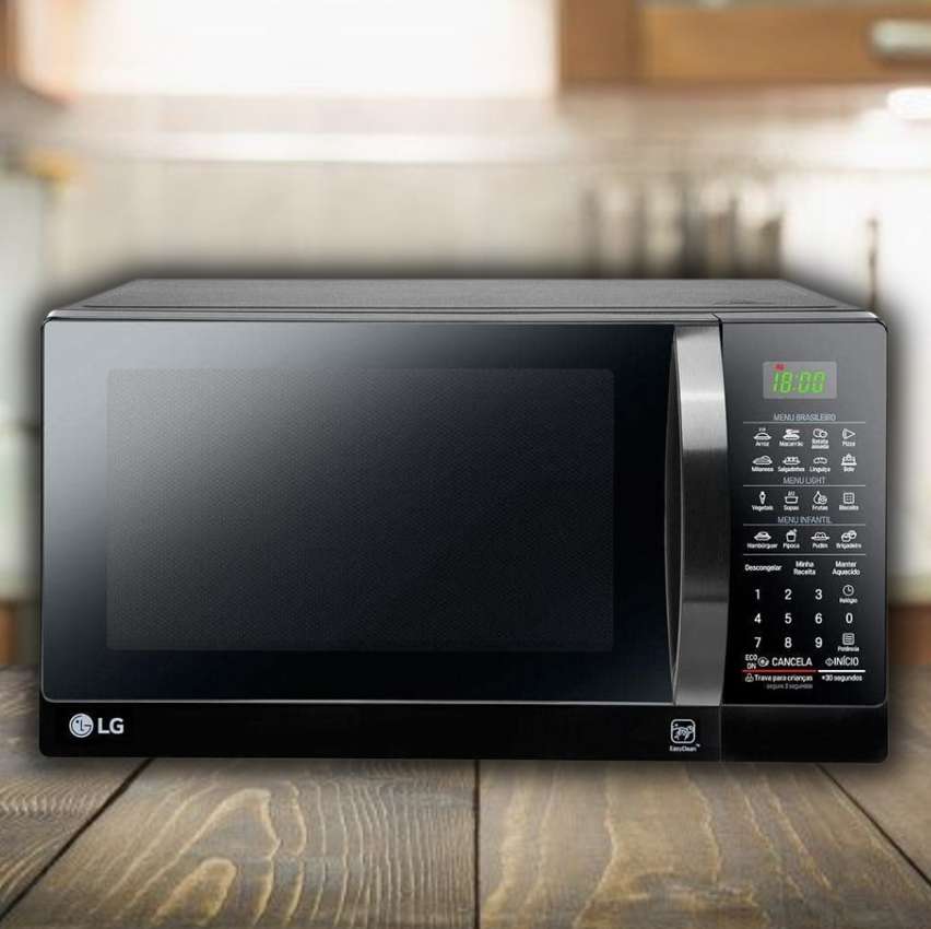 Lg Microondas 30L Ms3097Ar Preto 127V na Amazon
