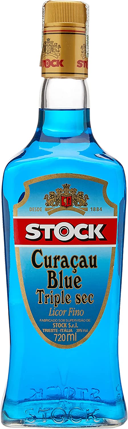 Licor Curaçau Blue Stock 720 Ml na Amazon
