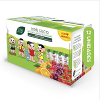 LIFE MIX Turma Da Mônica - Suco De Misto Em Caixinha - Pack 12 X 200ml na Amazon