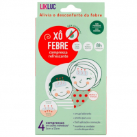 Likluc Xô Febre - Compressas Refrescantes Para Alivio Da Febre na Amazon