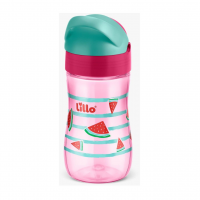 Lillo Copo Evolution Com Canudo 300ml - Rosa na Amazon