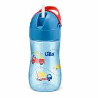 Lillo Copo Infantil Com Canudo Evolution 300Ml Azul - na Amazon