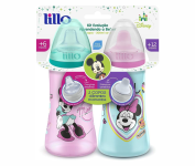 Lillo Kit 2 Copos Colors Bico De Silicone Disney Minnie Rosa na Amazon
