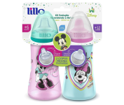 Lillo Kit 2 Copos Colors Bico De Silicone Disney Minnie Rosa na Amazon