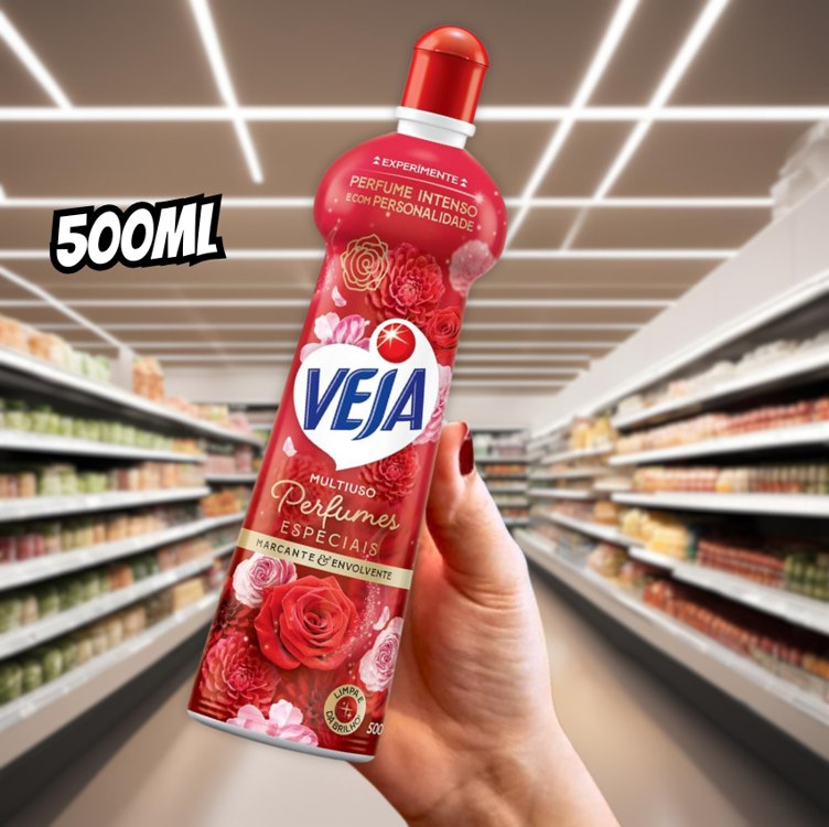 Limpador Multiuso Veja Perfumado Jojo Marcante e Envolvente 500ml na Amazon