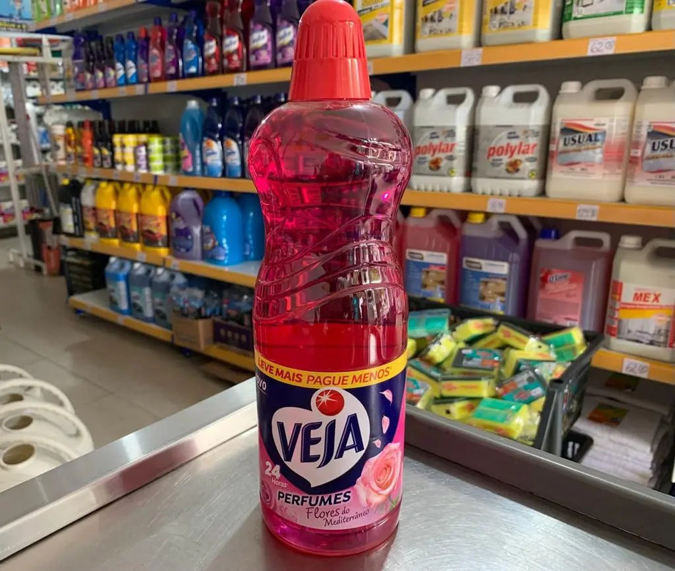 Limpador Perfumado Veja Flores do Mediterrâneo- 1L na Amazon