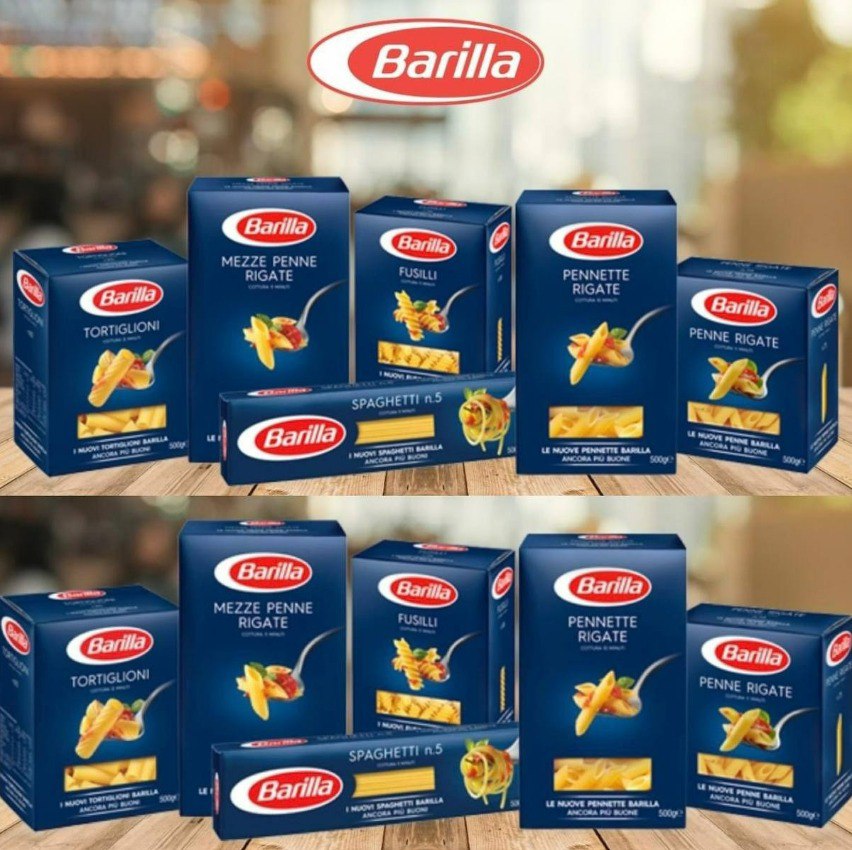 Linha de Macarrão Barilla na Amazon