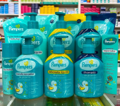 Linha PAMPERS Shampoo e Condicionador 200ml na Amazon
