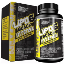 Lipo-6 Black-Intense Ultra Concentrado 120 Cápsulas - Nutrex Research na Decathlon