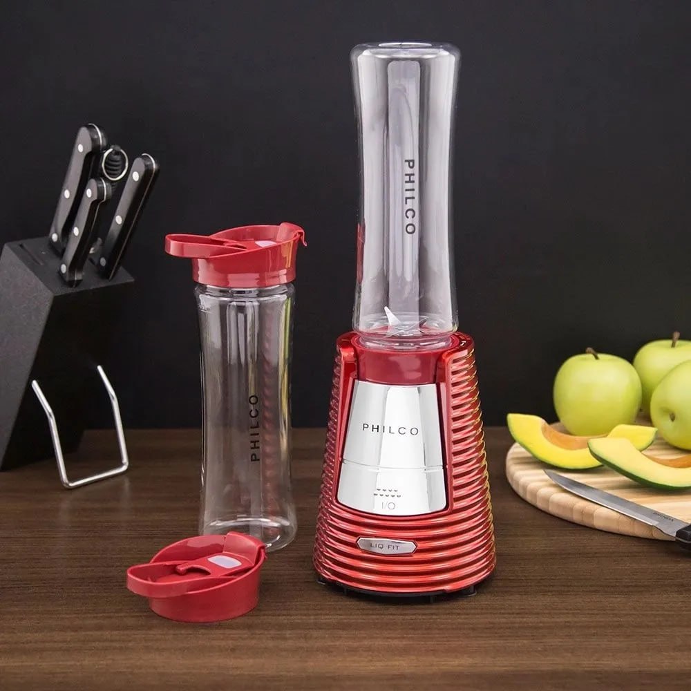 Liquidificador Fit Retrô Philco Blender Vermelho 300W 127V na Amazon