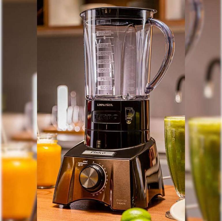 Liquidificador Pro Maxx 6 1400w Plq1430p Preto Philco na Amazon