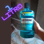 Listerine Cool Mint Enxaguante Bucal, 1L na Amazon