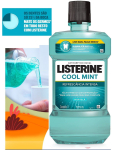 Listerine Cool Mint Enxaguante Bucal, 1L na Amazon