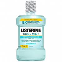 Listerine Cool Mint Enxaguante Bucal Sem Álcool, 1,5l na Amazon