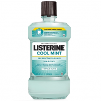 Listerine Cool Mint Enxaguante Bucal Sem Álcool, 1L na Amazon