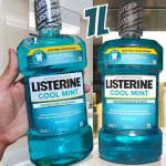 Listerine Cool Mint Enxaguante Bucal Sem Álcool, 1L na Amazon