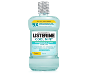 Listerine Enxaguante Bucal Cool Mint Sem Álcool, 1L na Amazon