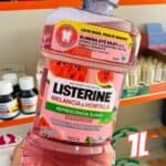 Listerine Enxaguante Bucal Melancia & Hortelã Sem Álcool, 1L na Amazon