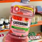 LISTERINE Melancia & Hortelã Enxaguante Bucal Sem Álcool, 500mL na Amazon