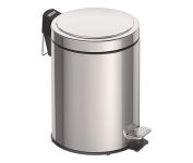 Lixeira com Pedal em Aço Inox Acabamento Tramontina Inox 5 Litros na Amazon