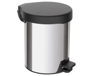 Lixeira com Pedal New Tramontina em aço inox com acabamento polido – 5L na Amazon