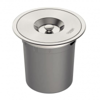 Lixeira De Embutir Com 5 Litros, Tramontina, Inox na Amazon