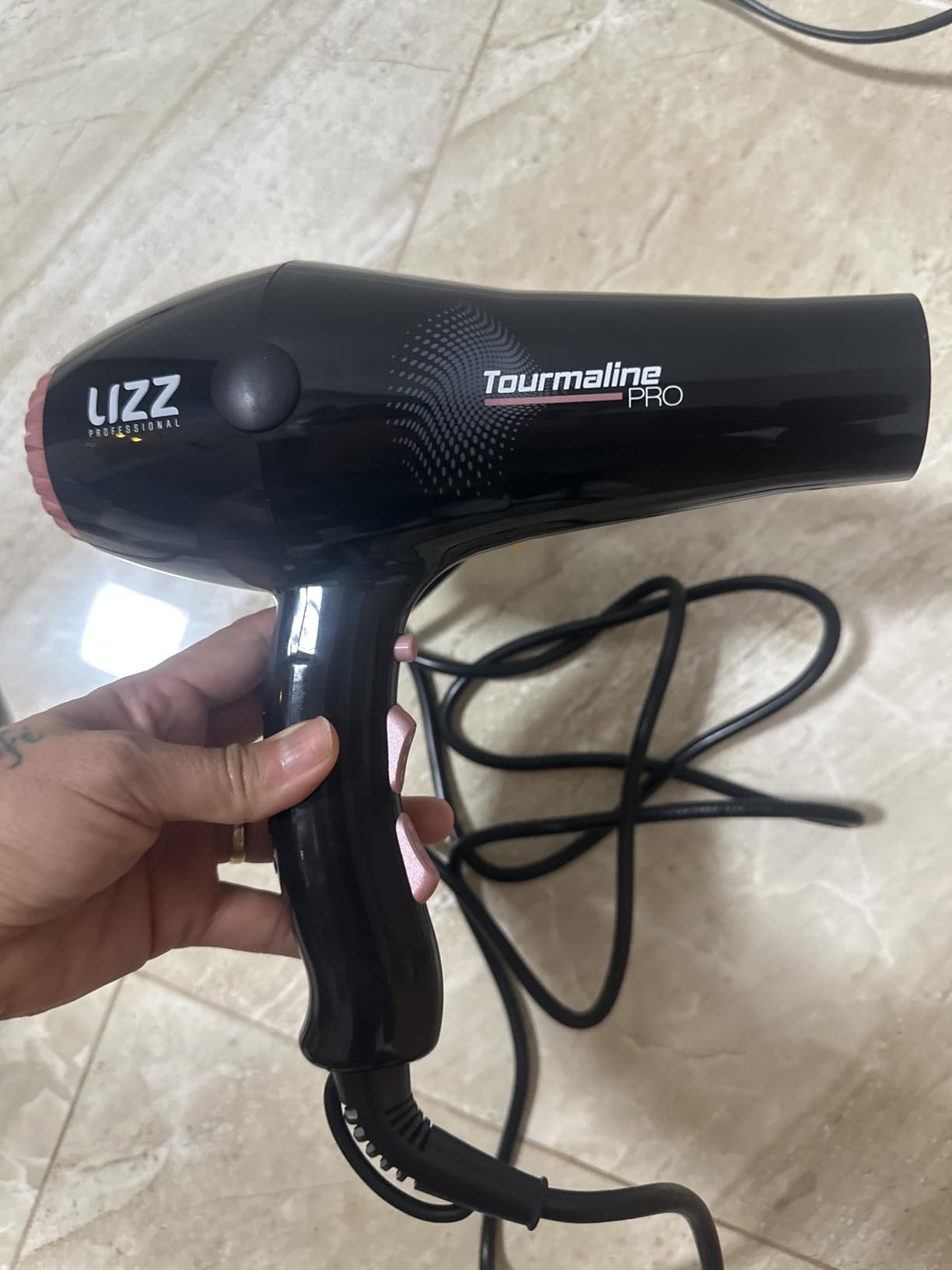 Lizz Professional Secador Profissional Tourmaline Pro 2150W St0004A Preto/Rosa na Amazon