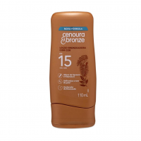 Loção Bronzeadora Com Cor FPS 15 Cenoura & Bronze 110ml na Amazon