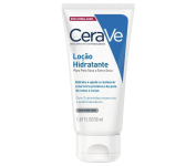 Loção Hidratante CeraVe Corporal, com textura Fluida e Ácido Hialurônico, 50ml na Amazon
